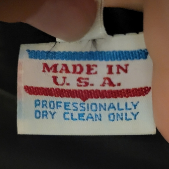 Vintage Jordache Faux Fur Coat Short Jacket Button Up Made In The USA Size 13 - Picture 7 of 7